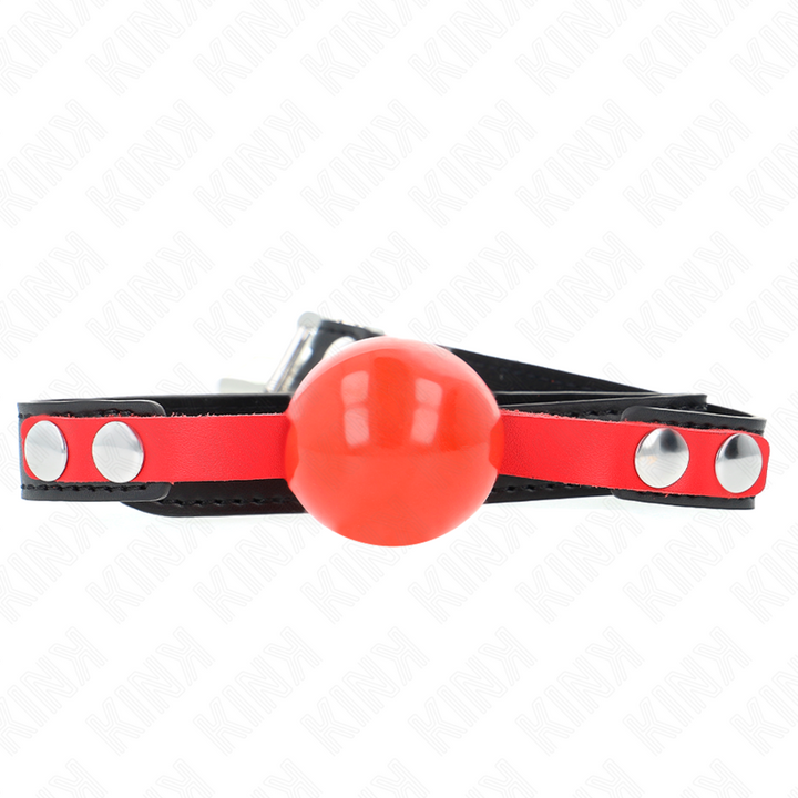 KINK - MORDAZA DE TPE SUAVE DE 4 CM MODELO 4 60 x 2 CM AJUSTABLE 37-52 CM
