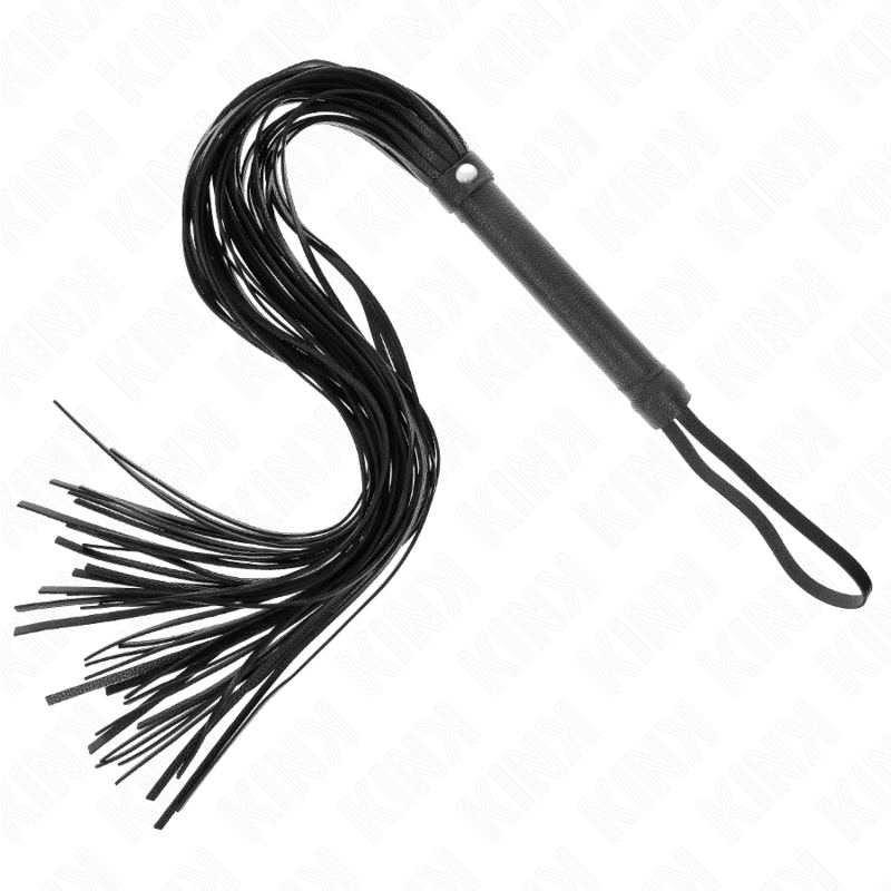 KINK - LÁTIGO DE PVC SUAVE NEGRO 70 CM
