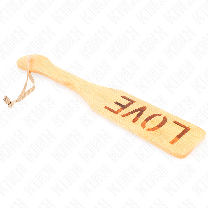KINK - BAMBOO PALETTE WORD LOVE 32 X 5.5 CM