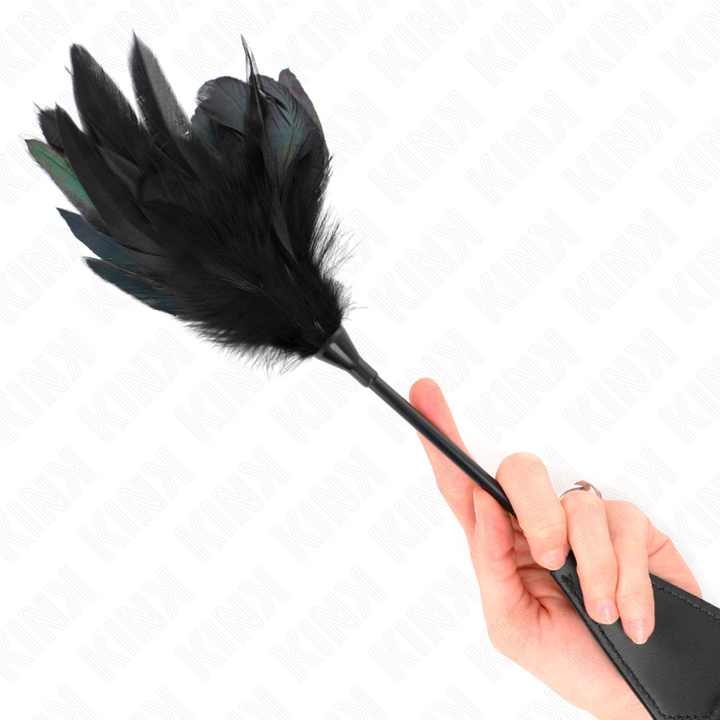 KINK - PLUMAS DE COSQUILLEO CON VOLANTE 48 CM
