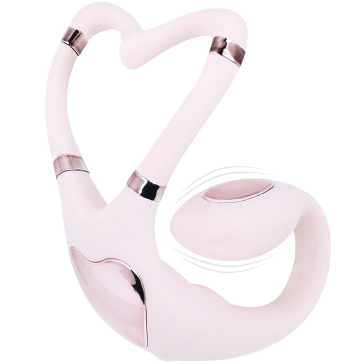 ADRIEN LASTIC - VENUS DOUBLE CLITORIS & G-SPOT STIMULATOR FREE APP PINK