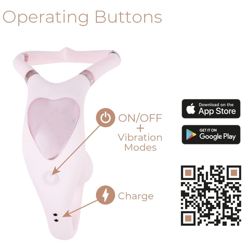 ADRIEN LASTIC - VENUS DOUBLE CLITORIS & G-SPOT STIMULATOR FREE APP PINK