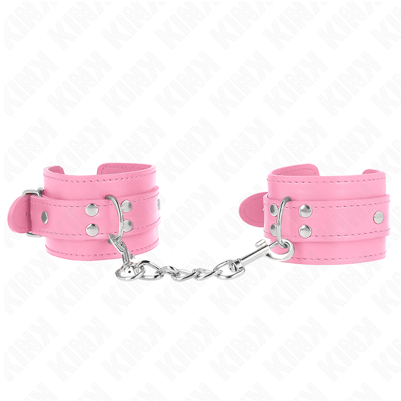 KINK - RESTRICCIONES DE MUÑECA SIMPLES ROSA AJUSTABLE 20-23 CM X 5.5 CM