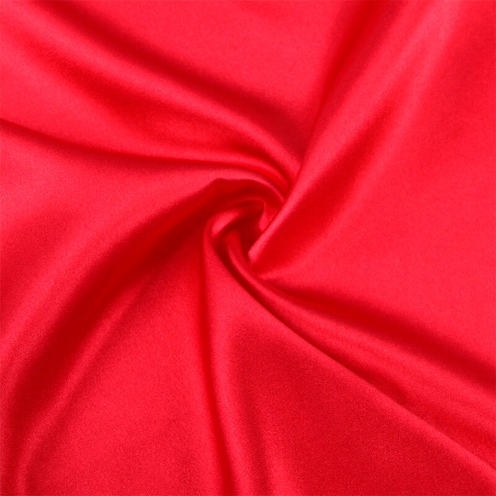 SUBBLIME - 954024 CAMISETA CON ESPALDA TRANSPARENTE DE ENCAJE + TANGA ROJO/NEGRO L/XL