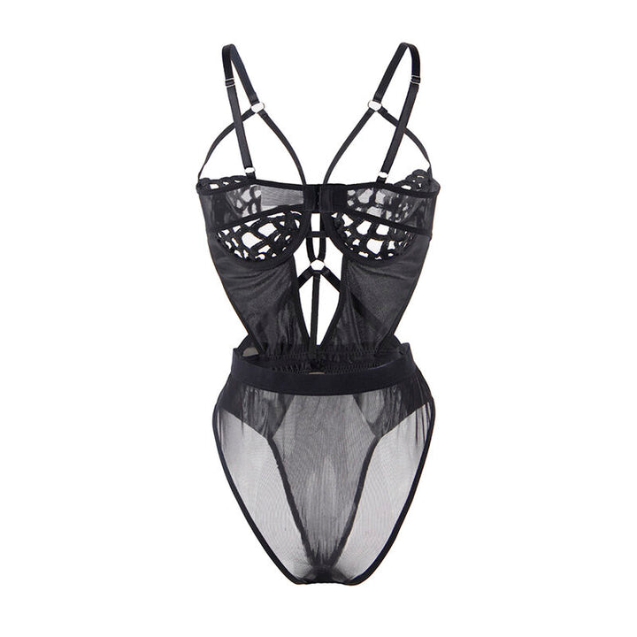SUBBLIME - 954055 BODY DE ENCAJE SEXY NEGRO S/M