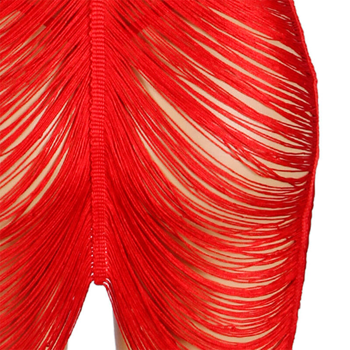 SUBBLIME - 954253 VESTIDO TIRANTES + TANGA ROJO L/XL