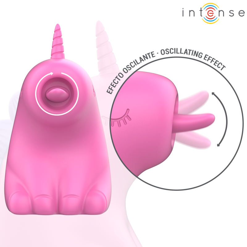 INTENSE - ESTIMULADOR DE LENGUA GIRATORIO PINKIE 360º