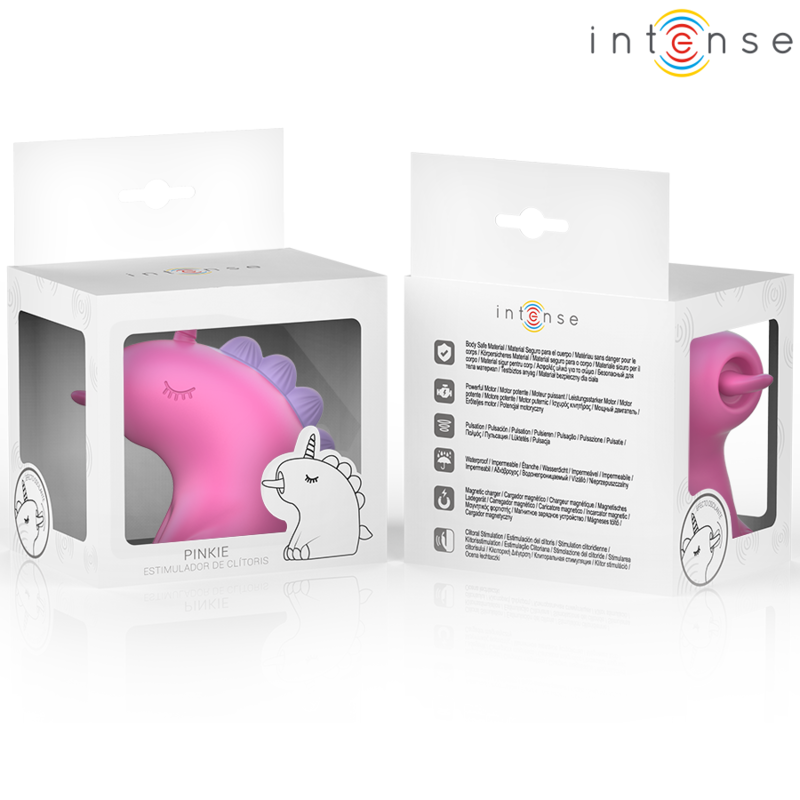 INTENSE - ESTIMULADOR DE LENGUA GIRATORIO PINKIE 360º
