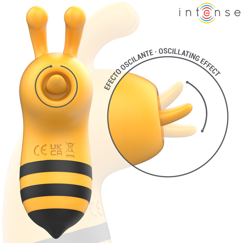 INTENSE - ESTIMULADOR MAYA CON LENGUA GIRATORIA DE 360º