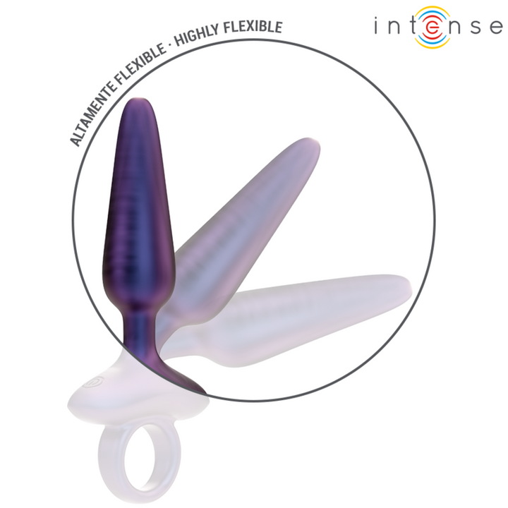 INTENSE - PLUG ANAL VIBRADOR MARLON MODELO 4 CONTROL REMOTO