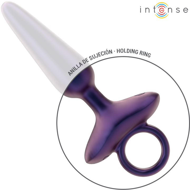 INTENSE - PLUG ANAL VIBRADOR MARLON MODELO 4 CONTROL REMOTO