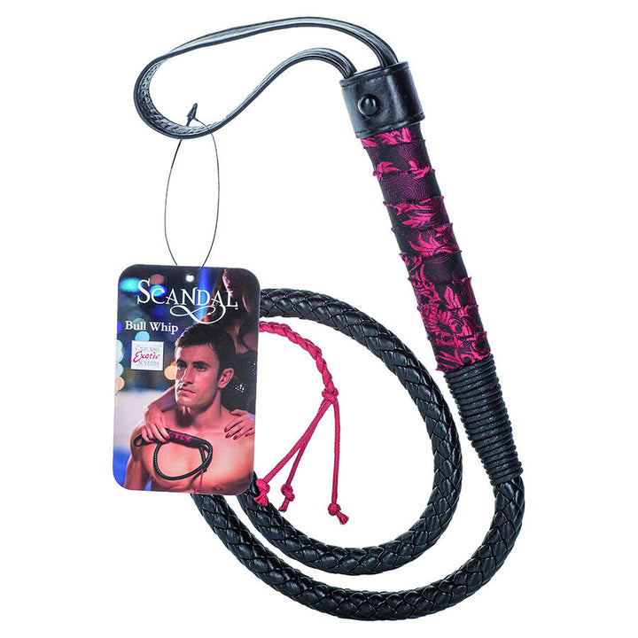 CALEXOTICS - SCANDAL BLACK BULL TAIL WHIP