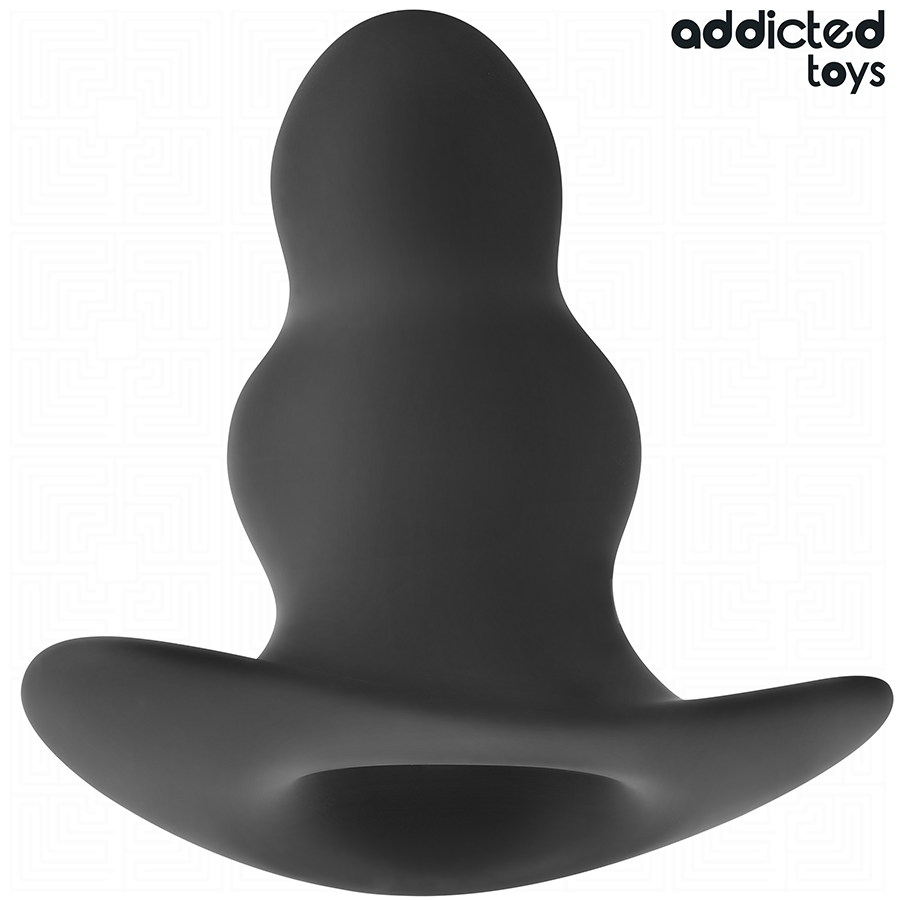 ADDICTED TOYS - PLUG ANAL HUECO DE SILICONA TALLA M 9.6 CM