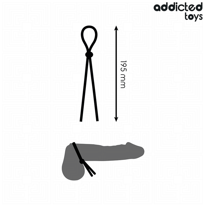 ADDICTED TOYS - SILICONE ROPE FOR THE SINGLE LOOP PENIS
