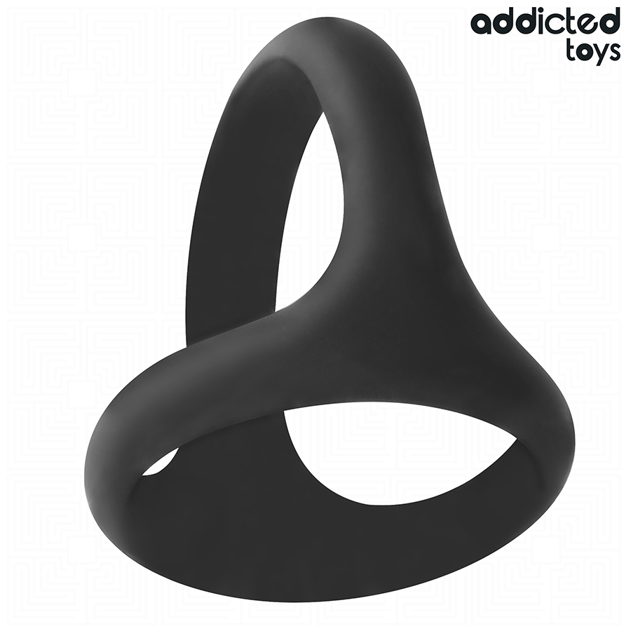 ADDICTED TOYS - THICK TRIPLE PENIS RING
