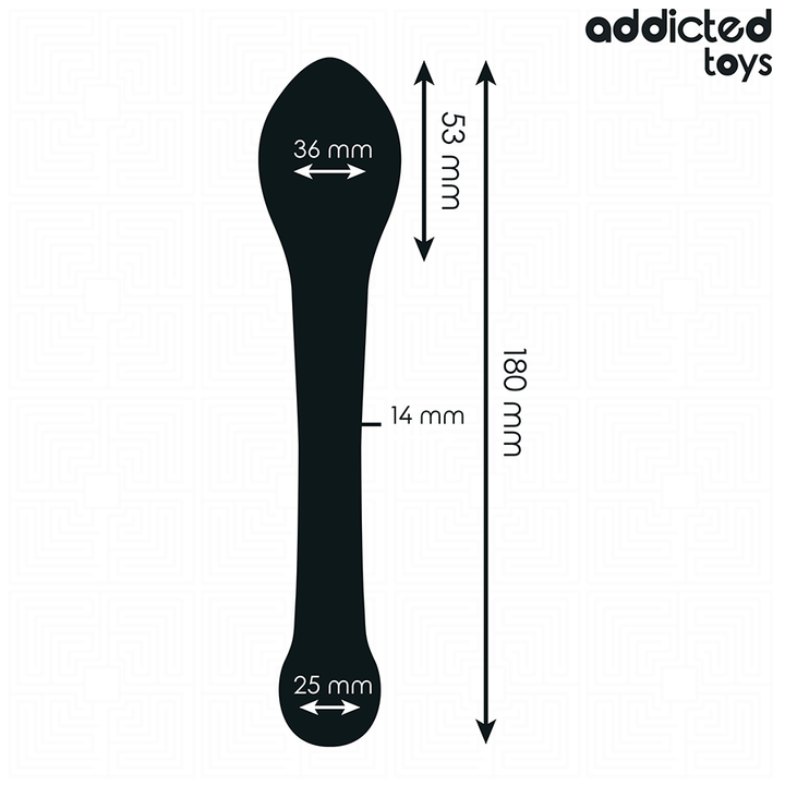 ADDICTED TOYS - ESTIMULADOR ANAL SILICONA 18 CM
