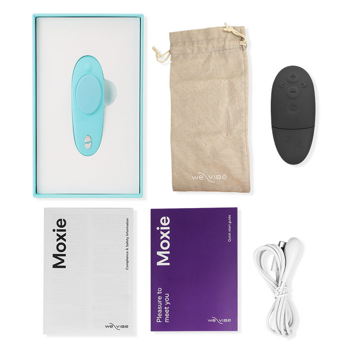 WE-VIBE - VIBRADOR DE CLÍTORIS MOXIE + AQUA