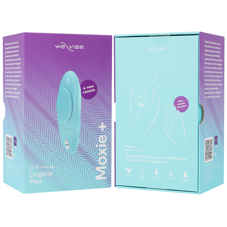 WE-VIBE - VIBRADOR DE CLÍTORIS MOXIE + AQUA