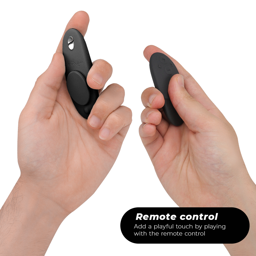 WE-VIBE - MOXIE + VIBRADOR DE CLÍTORIS NEGRO