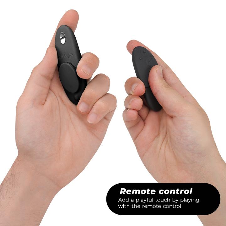 WE-VIBE - MOXIE + VIBRADOR DE CLÍTORIS NEGRO