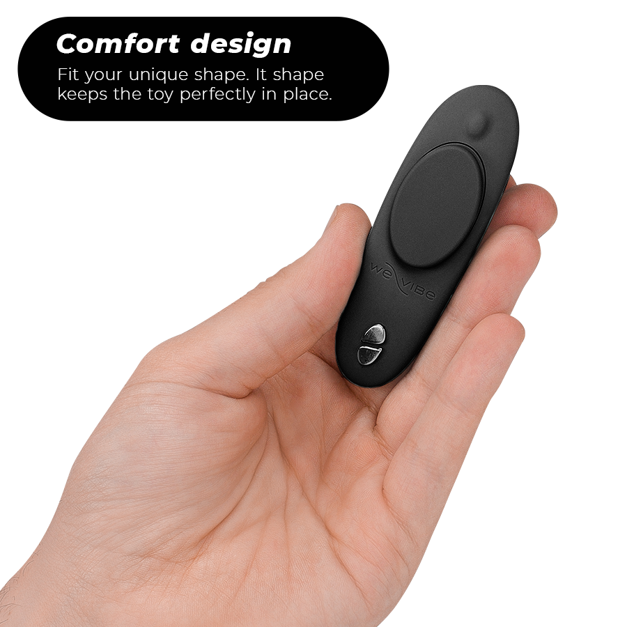 WE-VIBE - MOXIE + VIBRADOR DE CLÍTORIS NEGRO