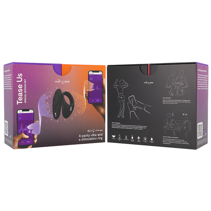 WE-VIBE - TEASE NOSOTROS SET BOND + MOXIE