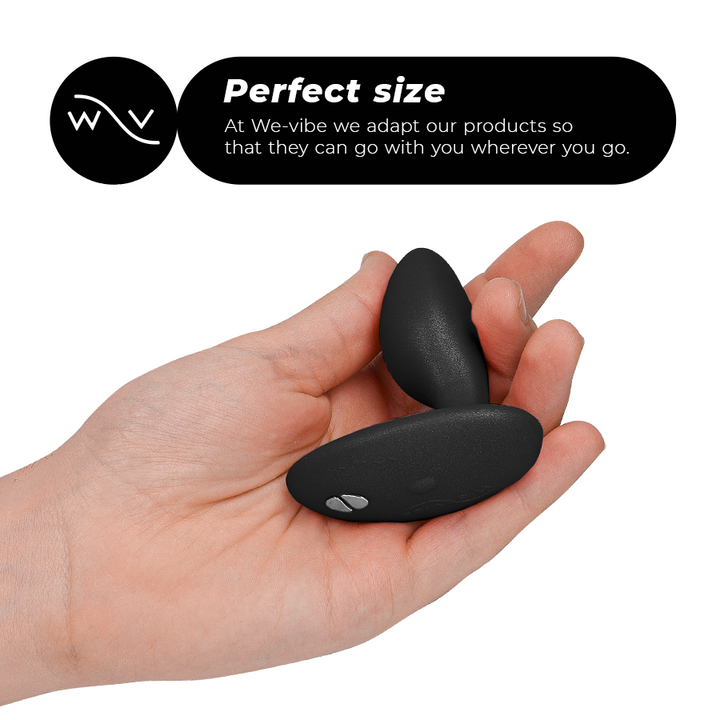 WE-VIBE - MASAJEADOR DE PRÓSTATA NEGRO VECTOR+