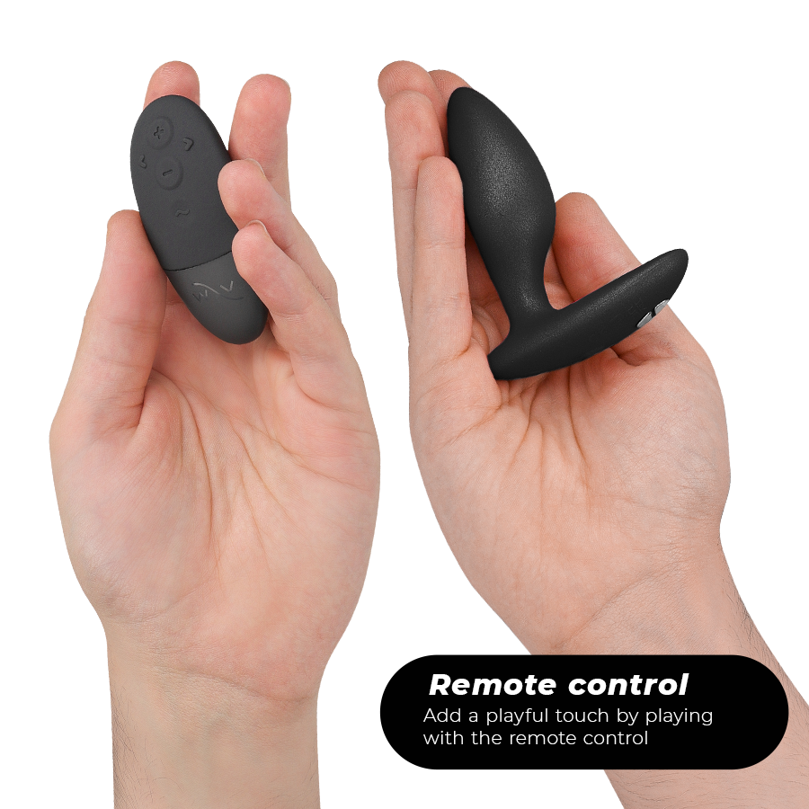WE-VIBE - MASAJEADOR DE PRÓSTATA NEGRO VECTOR+