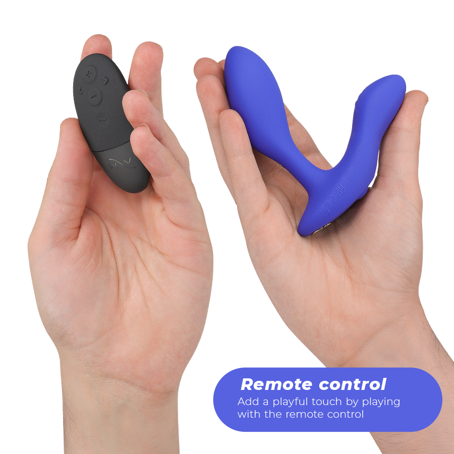 WE-VIBE - MASAJEADOR DE PRÓSTATA VECTOR+ AZUL