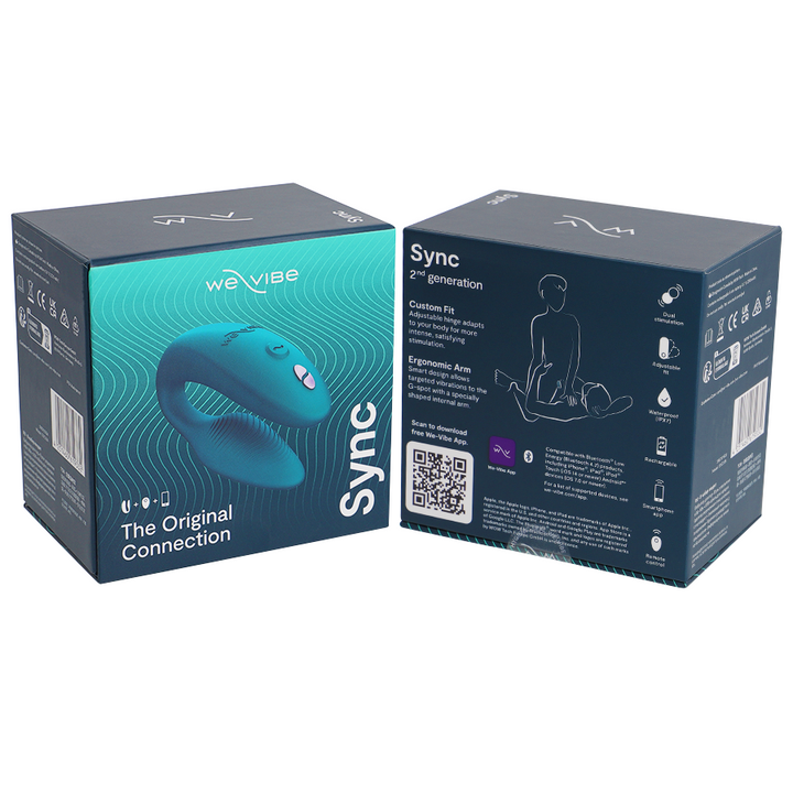 WE-VIBE - SYNC VIBRADOR PORTÁTIL PARA PAREJAS 2.ª GENERACIÓN VERDE