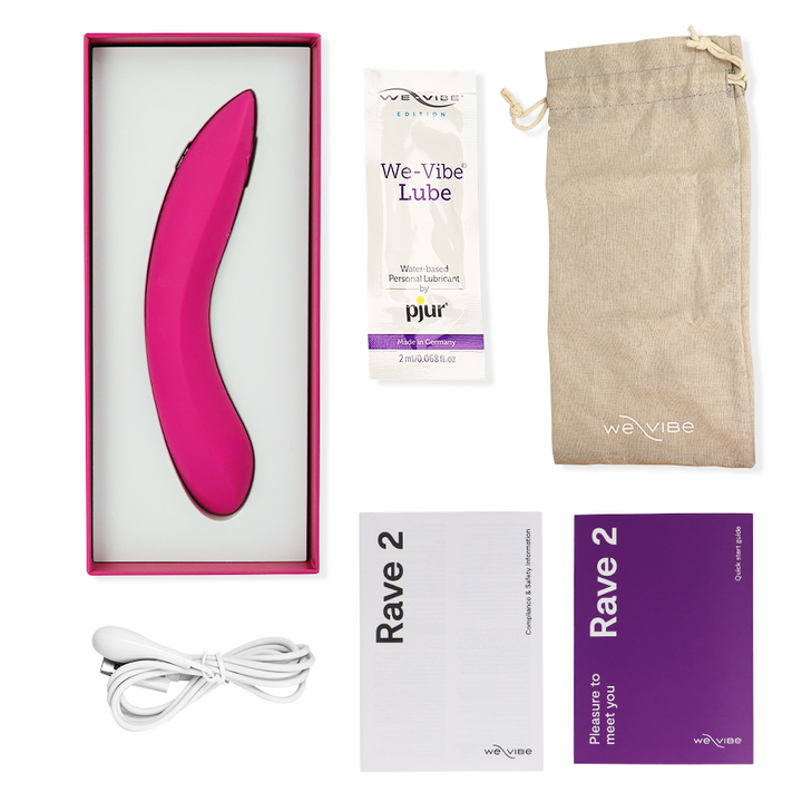 WE-VIBE - RAVE 2 VIBRADOR PUNTO G ROSA