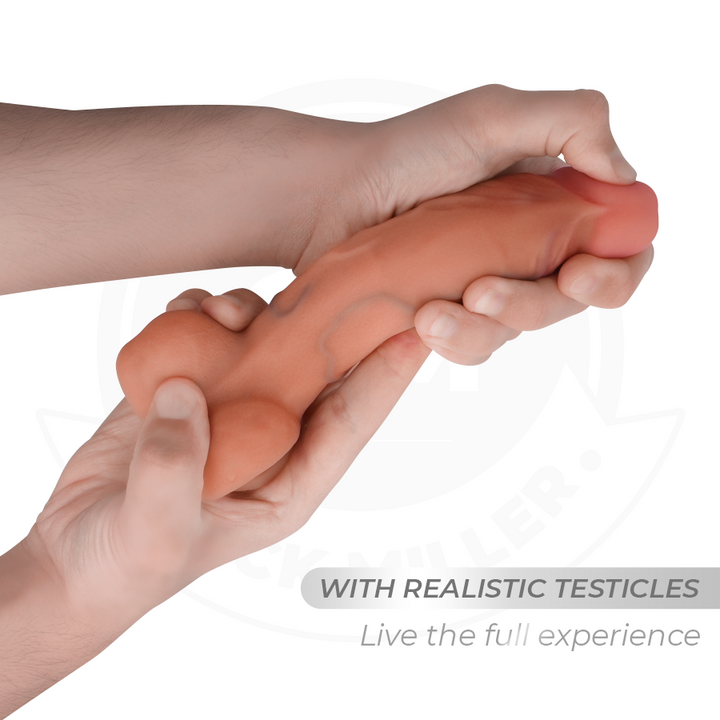 COCK MILLER - DILDO ARTICULABLE HIPERREALISTA 17,8 CM