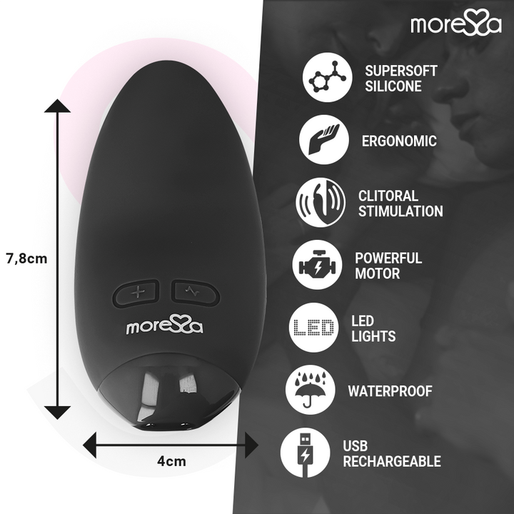 MORESSA - BLOSSOM BLACK VIBRATOR