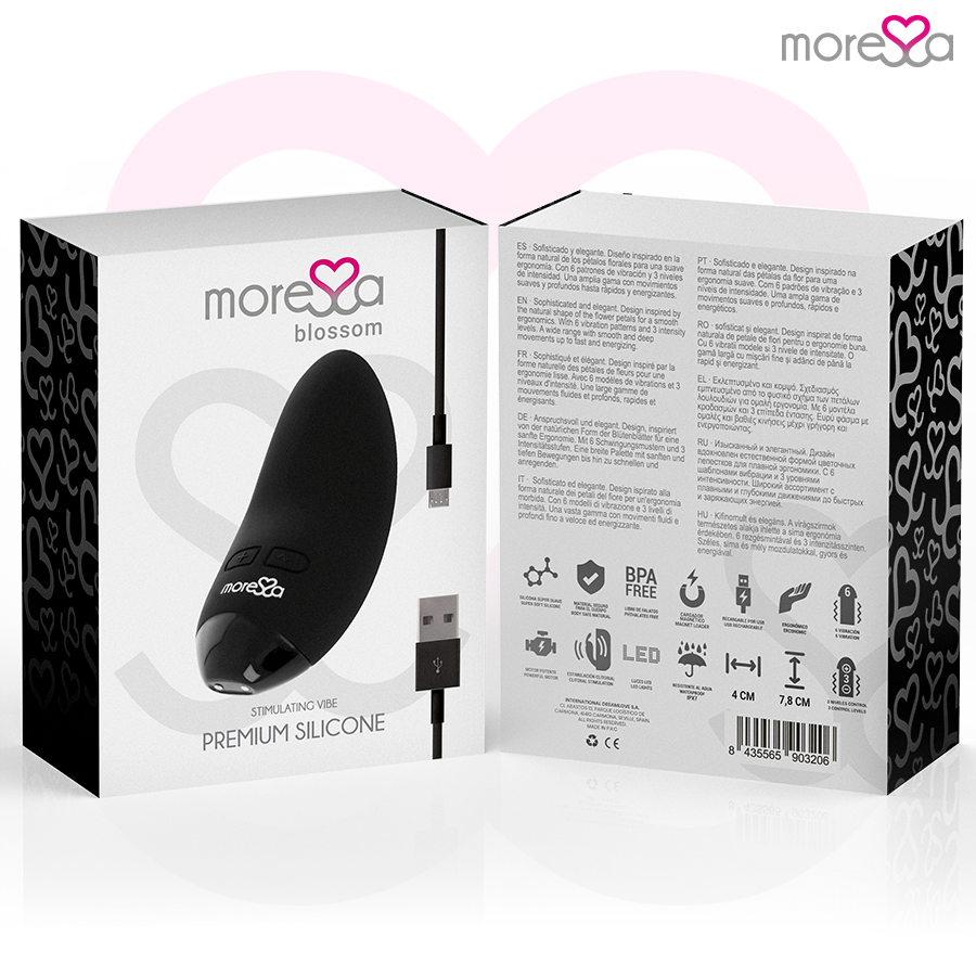 MORESSA - BLOSSOM BLACK VIBRATOR