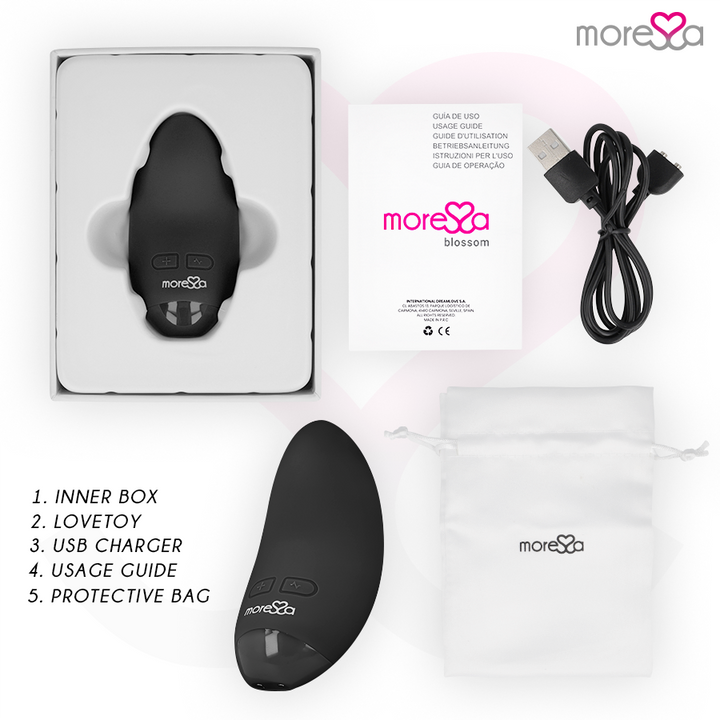 MORESSA - BLOSSOM BLACK VIBRATOR