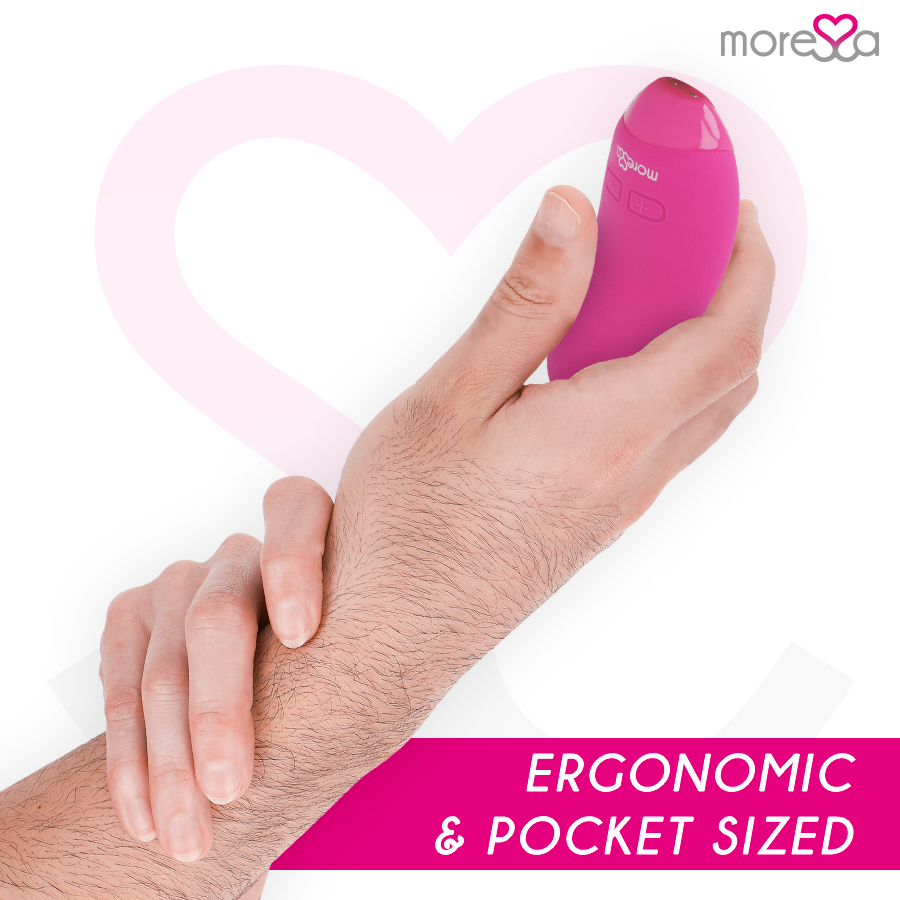 MORESSA - VIBRADOR ROSA FLOR