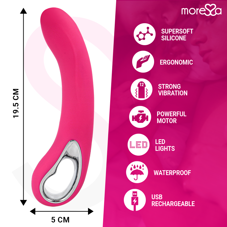 MORESSA - NELSON PREMIUM SILICONA RECARGABLE