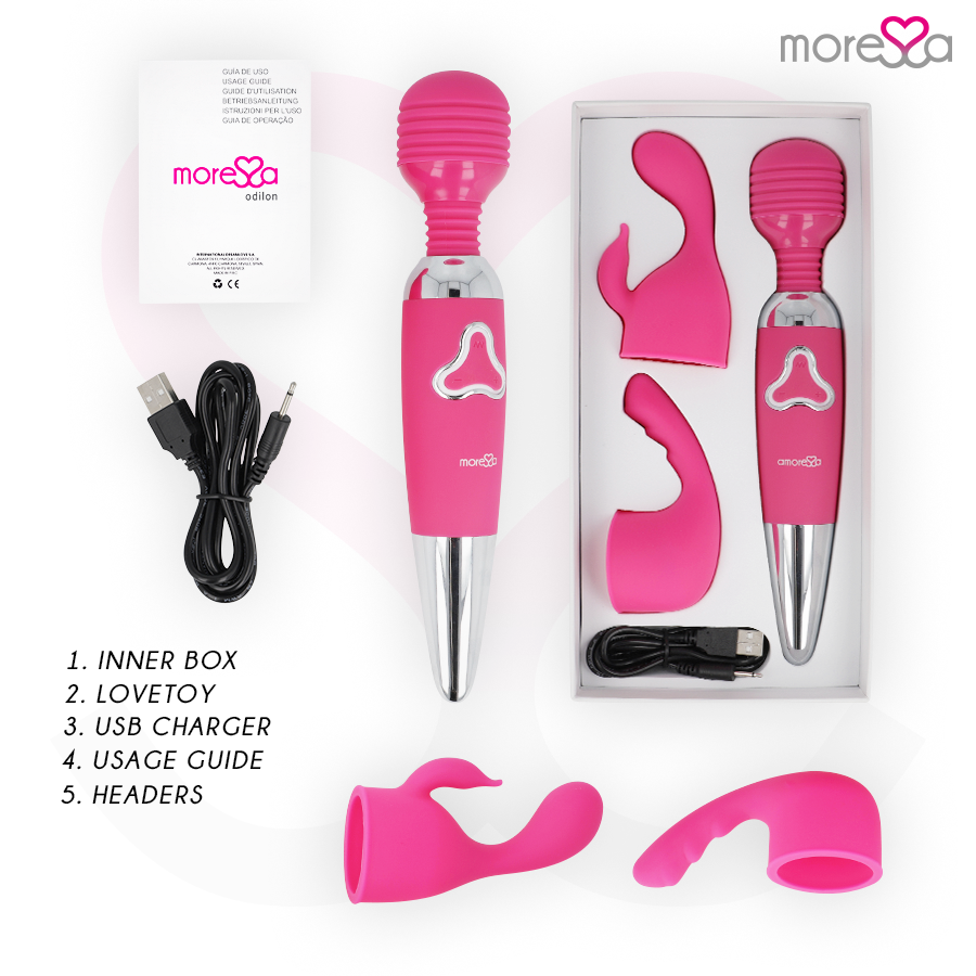 MORESSA - ODILON PREMIUM SILICONE RECHARGEABLE