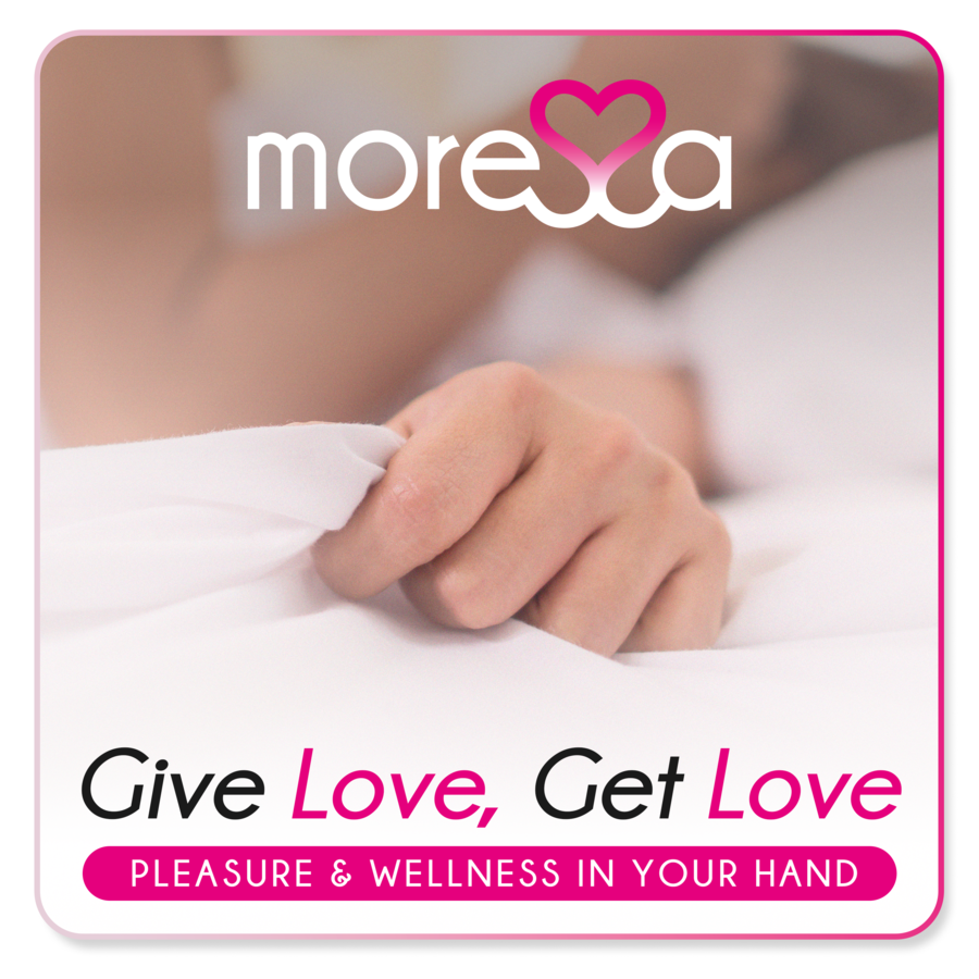 MORESSA - BRAD PREMIUM SILICONA RECARGABLE NEGRO