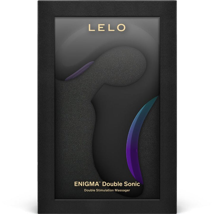 LELO - ENIGMA DOUBLE SONIC VIBRATOR POINT G BLACK