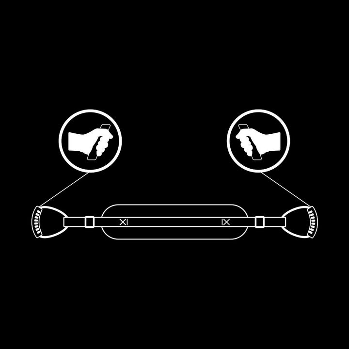 FETISH SUBMISSIVE - ARNÉS ESTILO PERRITO CON FORRO DE NOPRENE