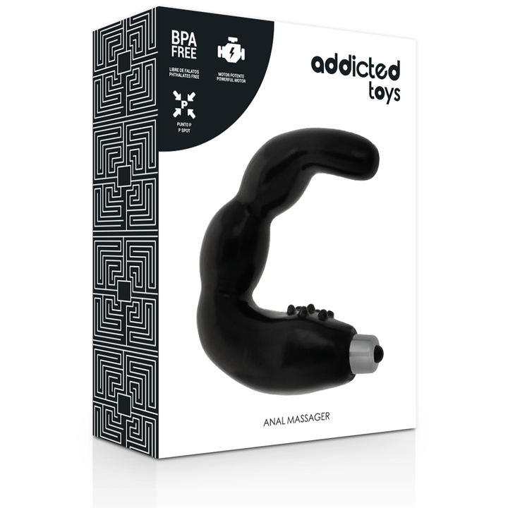 ADDICTED TOYS - MASAJEADOR ANAL DE PRÓSTATA CON VIBRACIÓN