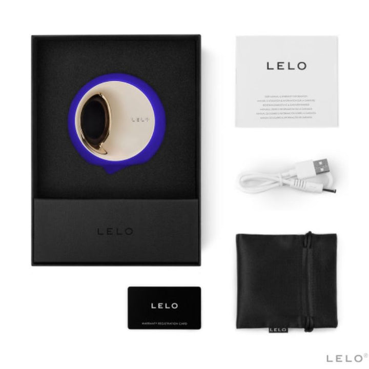 LELO - ORA 3 ESTIMULADOR DE SEXO ORAL AZUL MEDIANOCHE