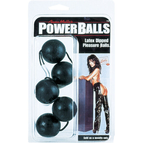 CALEXOTICS - BOLAS DE PODER ANAL NEGRAS